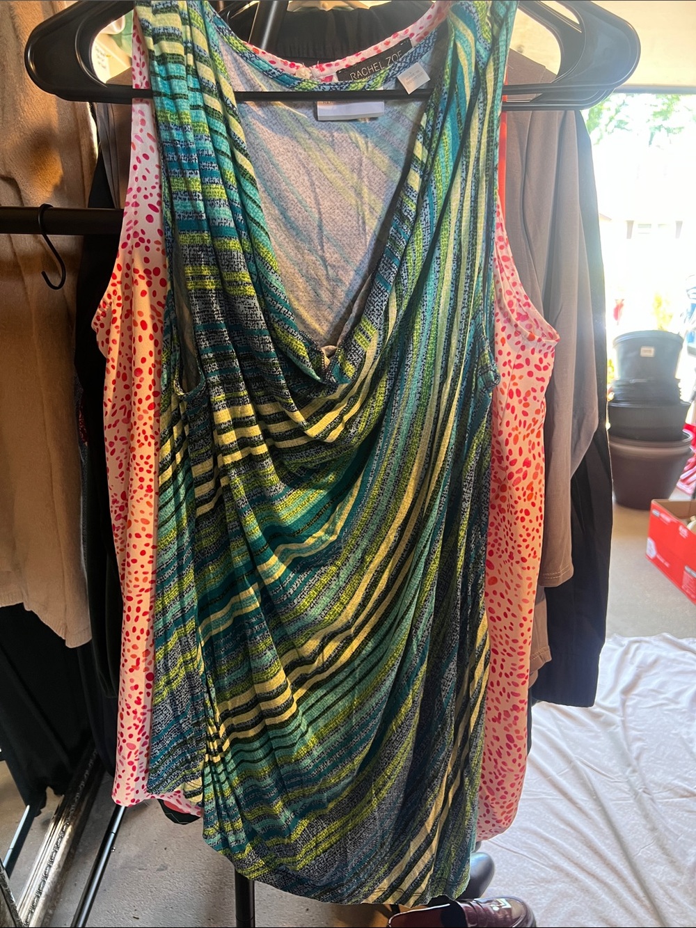 Vintage New York and Company Green Tank Top